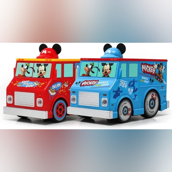 BUNDLE 2 Disney Junior Mickey Mouse  Utility Trucks - NEW - Picture 4 of 10